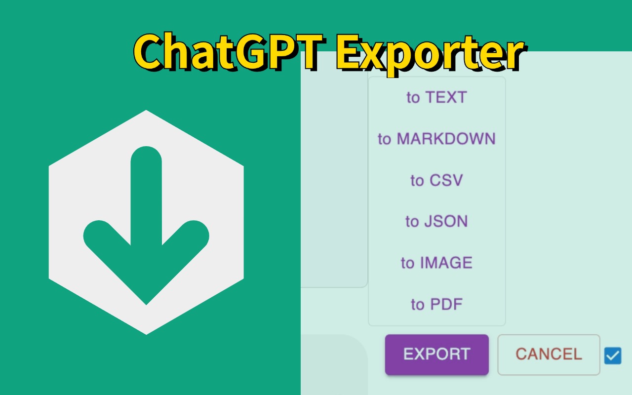 ChatGPT Exporter - AI Tool in Productivity category